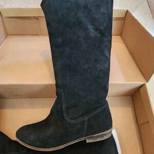 Nine West Black Suede FROLLIC Boots